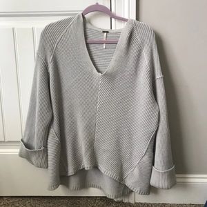Oversized free people chunky sweater